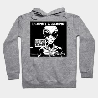 Cool 80's Retro Alien Sci Fi Hoodie